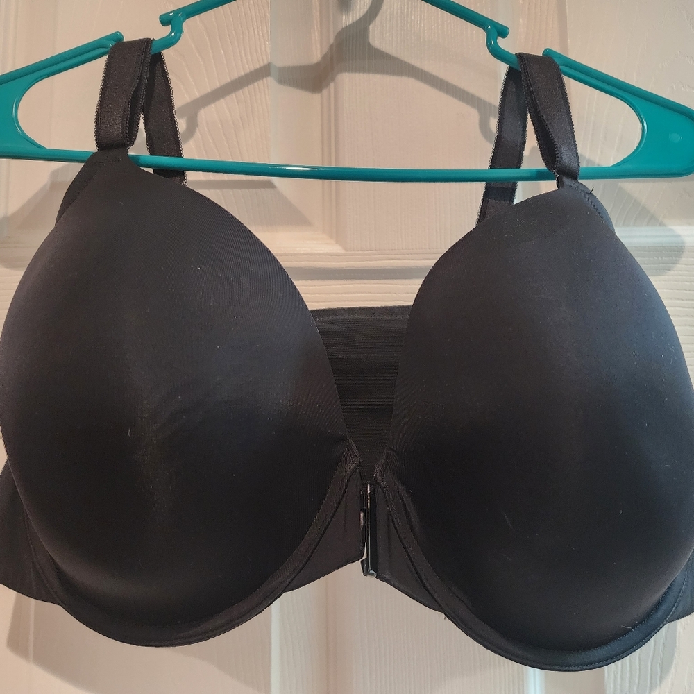 42DDD Front Clasp Torrid black pushup adjustable straps